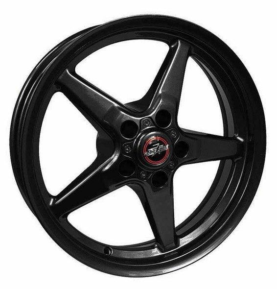Race Star 92 Drag Star 15x10.00 5x4.75bc 5.50bs Direct Drill Gloss Black Wheel 92-510250B