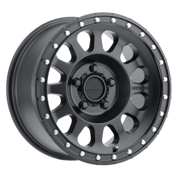 Method MR315 17x8.5 0mm Offset 5x150 110.5mm CB Matte Black Wheel MR31578558500