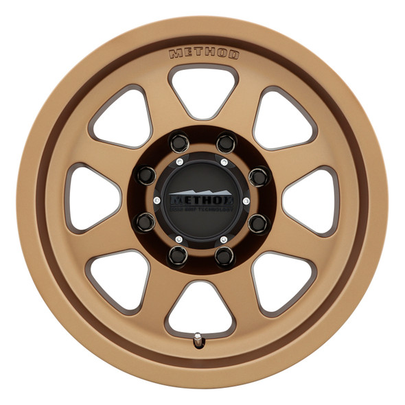 Method MR701 17x8.5 0mm Offset 8x6.5 130.81mm CB Method Bronze Wheel MR70178580900