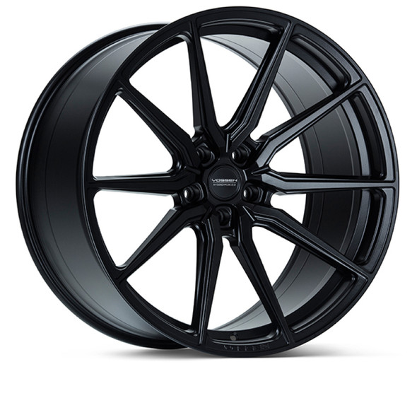 Vossen HF-3 24x10 / 5x120 / ET32 / Deep Face / 72.56 - Satin Black Wheel HF3-4B52