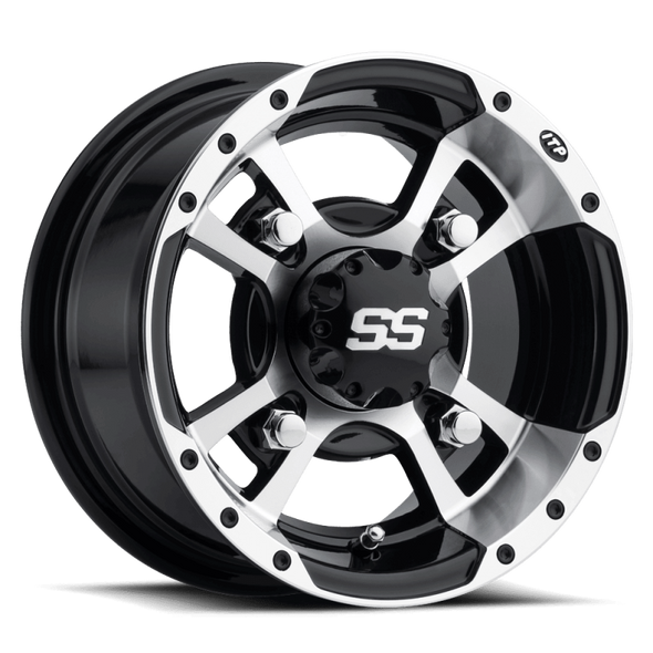 ITP SS 112 9x8 / 4x110 BP / 3+5 Offset Machined Wheel 0928385404B