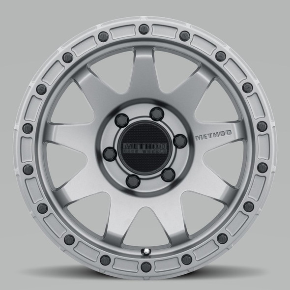Method MR317 18x9 +3mm Offset 6x5.5 106.25mm CB Matte Titanium Wheel MR31789060803
