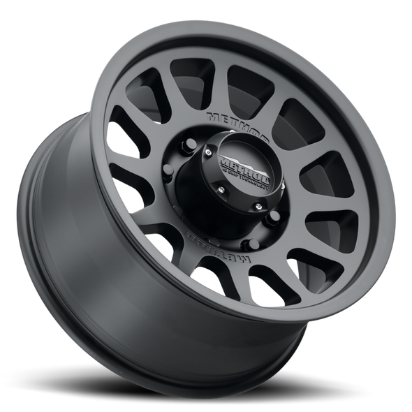 Method MR703 17x8.5 0mm Offset 8x170 130.81mm CB Matte Black Wheel MR70378587500