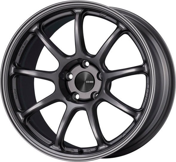 Enkei PF09 17x7 4x100 38mm Offset 75mm Bore Dark Silver Wheel 540-770-4938DS