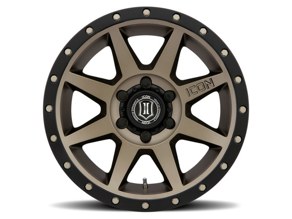 ICON Rebound 17x8.5 6x5.5 25mm Offset 5.75in BS 95.1mm Bore Bronze Wheel 1817859057BR