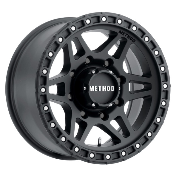 Method MR312 18x9 +18mm Offset 8x170 130.81mm CB Matte Black Wheel MR31289087518