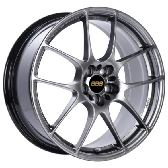 BBS RF 18x9 5x120 ET47 Diamond Black Wheel -82mm PFS/Clip Required RF521DBK