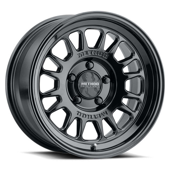 Method MR318 17x8.5 0mm Offset 5x5 71.5mm CB 4.7 BS - Gloss Black Wheel MR318785501300