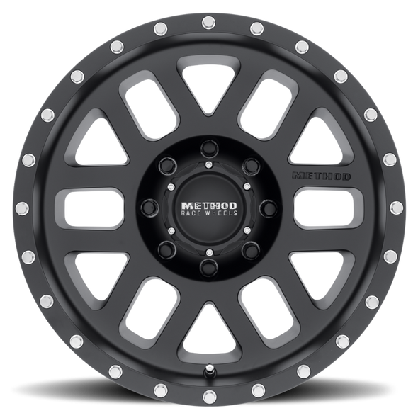 Method MR306 Mesh 18x9 +18mm Offset 8x170 130.81mm CB Matte Black Wheel MR30689087518