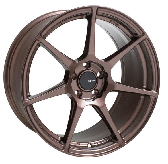 Enkei TFR 18x9.5 5x114.3 38mm Offset 72.6 Bore Diameter Copper Wheel 516-895-6538ZP