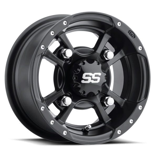 ITP SS 112 9x8 / 4x115 BP / 3+5 Offset Black Wheel 0928386536B
