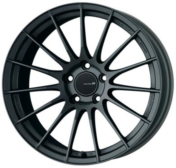 Enkei RS05-RR 18x8.5 42mm ET 5x100 75.0 Bore Matte Gunmetal Wheel 484-885-8042GM