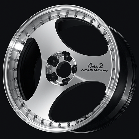 Advan RSII 18X9.5 +41 5-98 PCD Racing Hyper Black YAP8J41THB