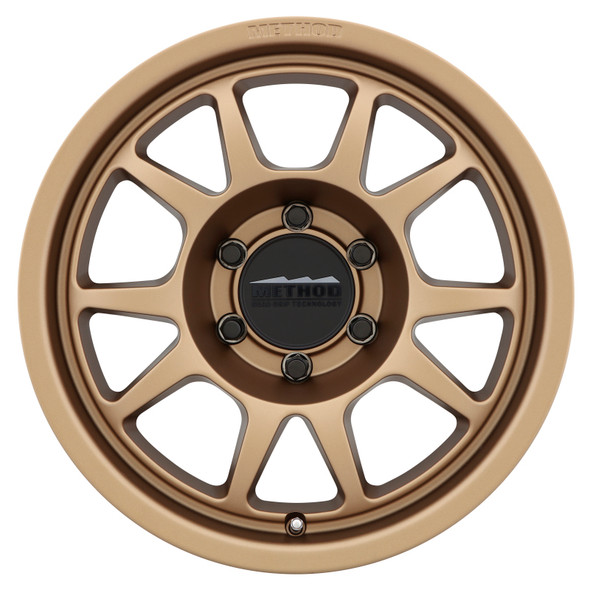 Method MR702 17x8.5 0mm Offset 6x5.5 106.25mm CB Method Bronze Wheel MR70278560900