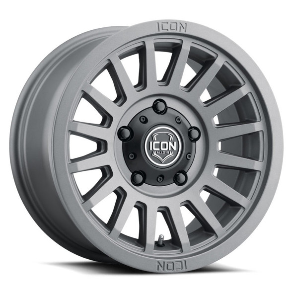 ICON Recon SLX 17x8.5 6x5.5 BP 0mm Offset 4.75in BS 106.1mm Bore Charcoal Wheel 3617858347CH