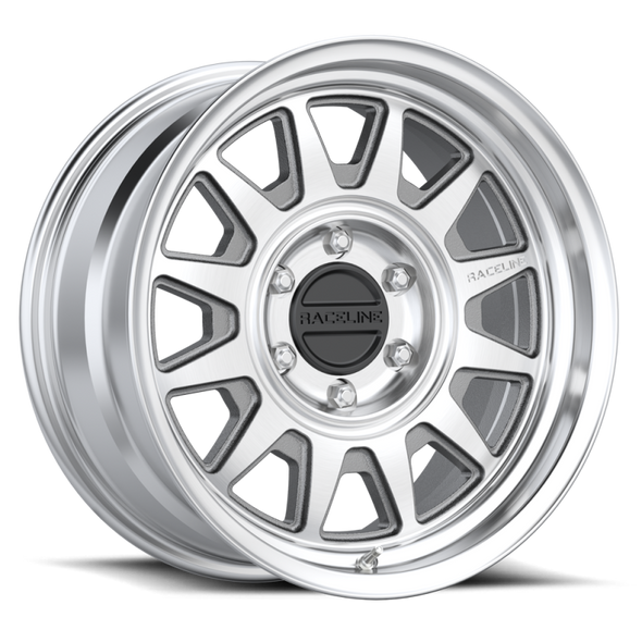 Raceline 952MC Aero 17x8.5in / 5x150 BP / 0mm Offset / 110.5mm Bore - Machined Wheel 952MC-78551-00