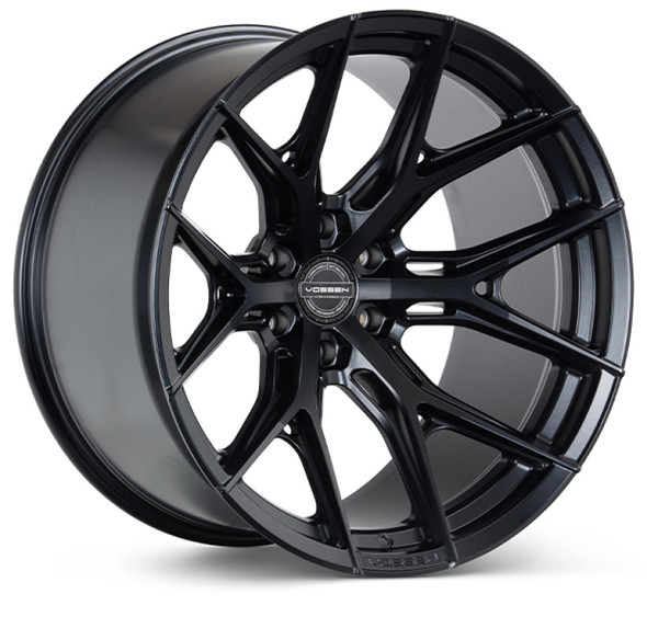 Vossen HF6-4 20x9.5 / 6x135 / ET15 / Deep Face / 87.1 - Satin Black Wheel HF64-0F02