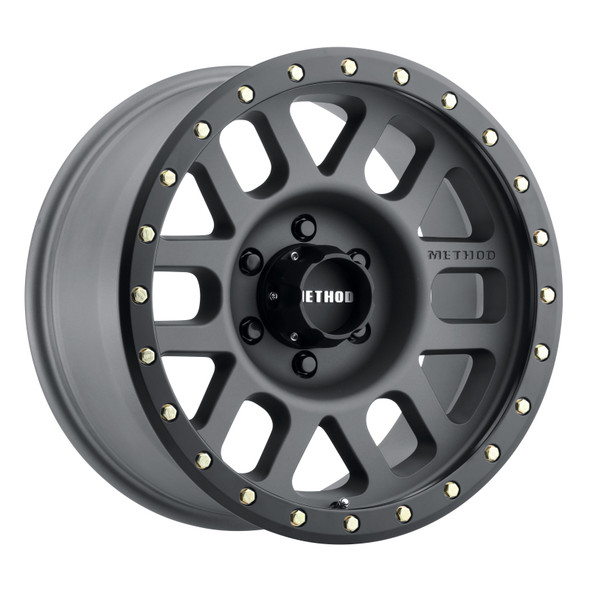 Method MR309 Grid 18x9 0mm Offset 6x5.5 108mm CB Titanium/Black Street Loc Wheel MR30989060800