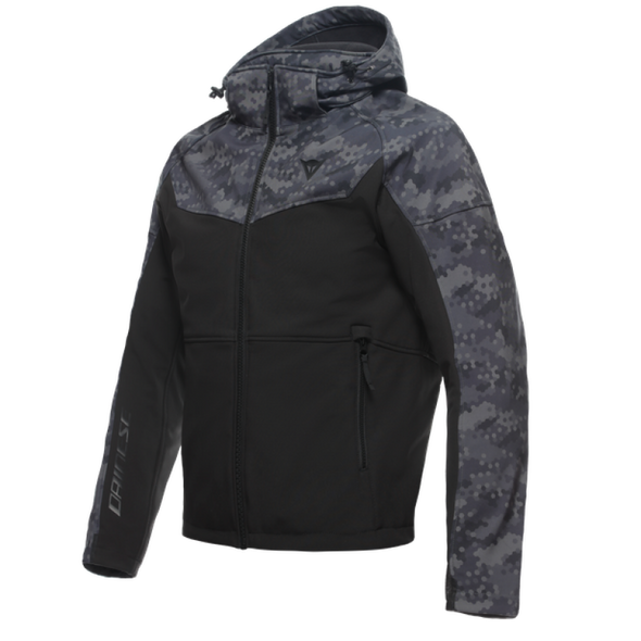 Dainese Ignite Tex Jacket Black/Camo-Gray Size - 54 201735211-93H-54