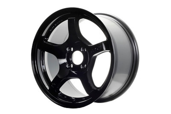 Gram Lights 57CR 15x8.0 +35 4-100 Glossy Black Wheel WGCRE35AGX