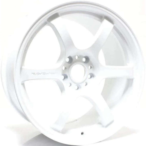 Gram Lights 57DR 18x9.5 +38 5-114.3 Ceramic Pearl Wheel (Min Order Qty 20) WGIX38ECPP