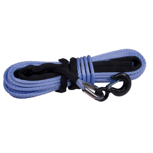 Rugged Ridge Synthetic Winch Line Blue 3/8in x 94 feet 15102.11