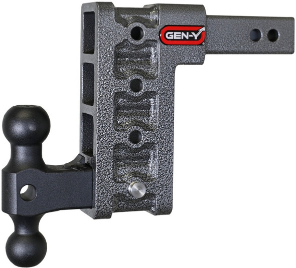 Gen-Y Mega Duty 2in Shank 7.5in Drop 2K TW 16K Hitch w/GH-051 Dual-Ball GH-514
