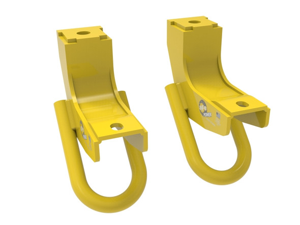 aFe Toyota Tundra 2022 V6-3.5L (tt) Front Tow Hook Yellow 450-72T001-Y