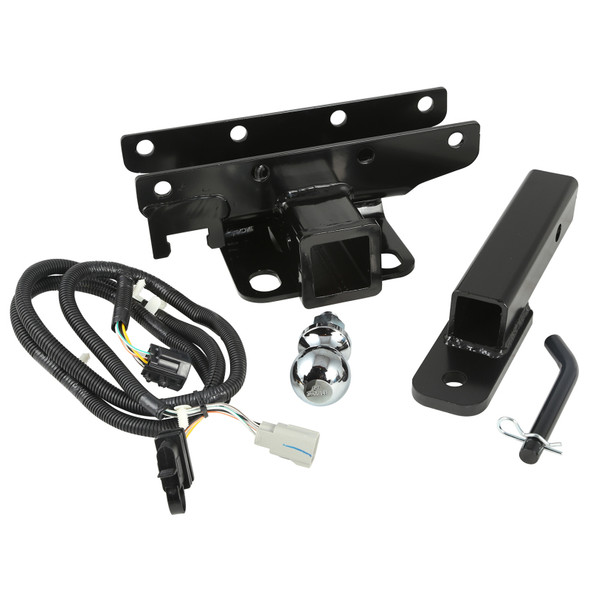 Rugged Ridge Hitch Kit with Ball 2 inch 07-18 Jeep Wrangler JK 11580.54