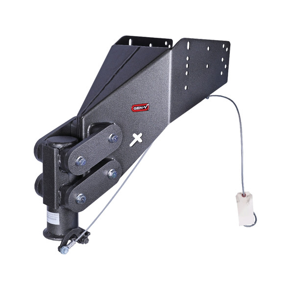 Gen-Y Executive Torsion-Flex Auto 5th Wheel to Gooseneck 2-5/16in Coupler (4.5K-6.5K PW) GH-8075AL