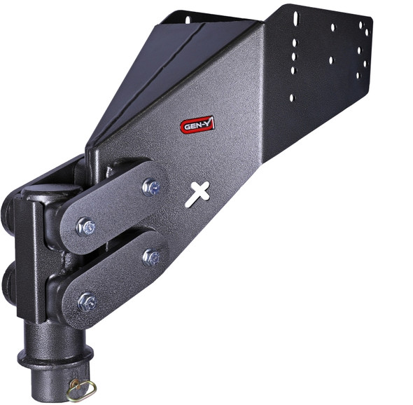 Gen-Y Executive Torsion-Flex Manual Latch 5th Wheel to Gooseneck 2-5/16in Coupler (1.5K-3.5K PW) GH-8045