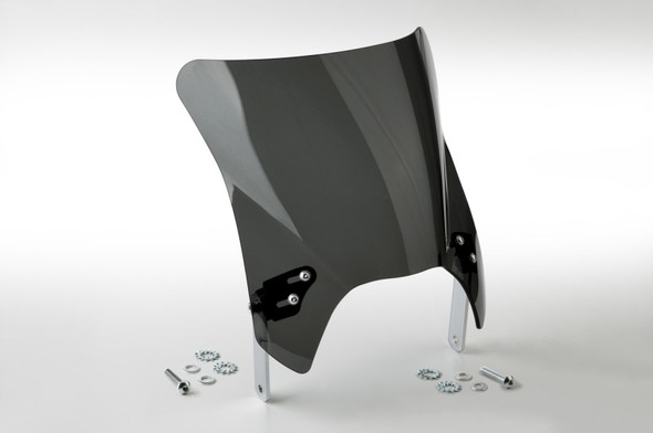 National Cycle Mohawk Chrome Hardware/Headlight Bracket/Windshield-Dark Tint N2844-001