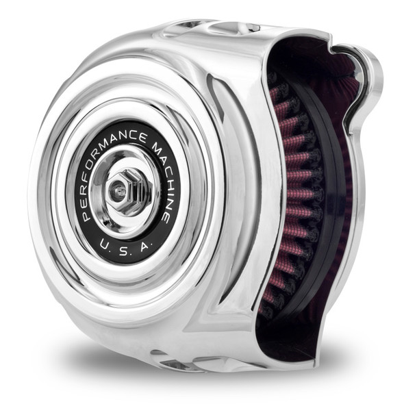 Performance Machine Vintage Air Cleaner - Chrome 0206-2131-CH
