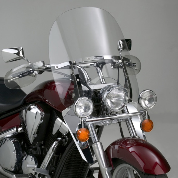 National Cycle 03-08 Kawasaki VN1600A/D/G Vulcan Switchblade Windshield 2-Up - Clear N21113