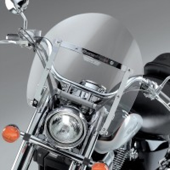 National Cycle 98-17 Yamaha/ 05-09 Suzuki/ 10-18 Triumph/ 03-17 Victory Switchblade Shorty-Clear N21705