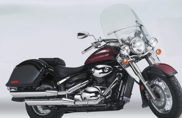National Cycle 88+ Hon Shadow/87-09 Kaw/92-09 Suzuki/96-17 Yam Road Star Chrome Lower Deflectors N763A