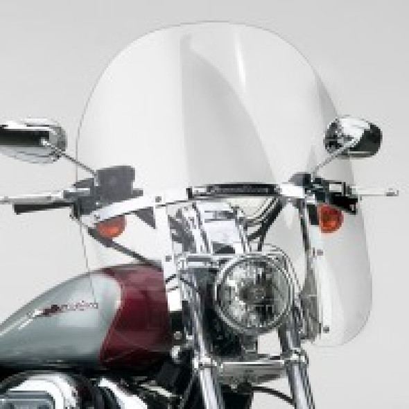 National Cycle 88-22 Harley Davidson XL,FX Narrow 39 mm. Fork Switchblade Windshield 2-Up-Clear N21117A