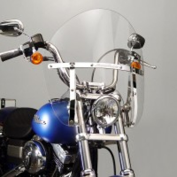 National Cycle 06-23 Harley Davidson FX Glide/Softail 49 mm. Switchblade Chopped - Clear N21431A