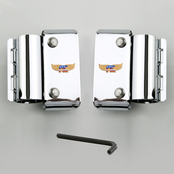 National Cycle 70-22 Harley Davidson FX / XL (39 mm. Forks) Narrow Mount - Chrome KIT-CHK