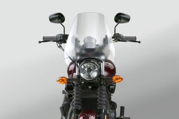 National Cycle Deflector Screen w/ Handlebar 7/8 in. Quick Set-Clear N25040