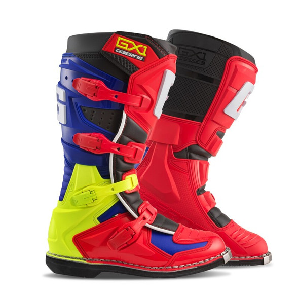 Gaerne GX1 Boot Red Multi Size - 10 2192-035-10