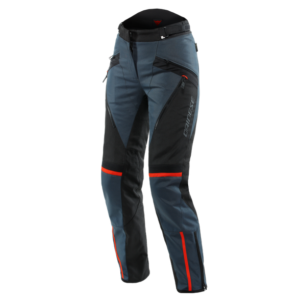 Dainese Tempest 3 Lady D-Dry Pants Ebony/Black/Lava-Red Size - 40 202674591-80E-40