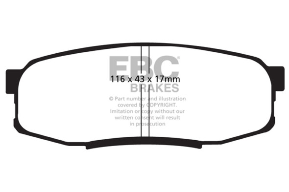 EBC S7 Brake Pad and Rotor Kit S7KR1049