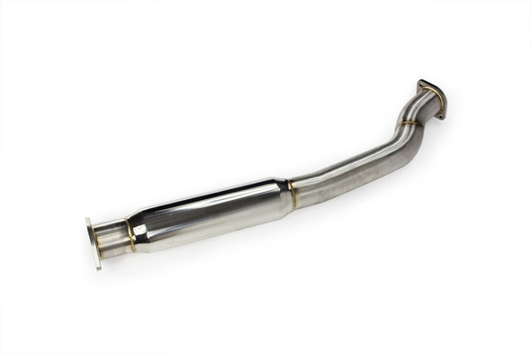 ISR Performance Series II - EP Single Tip Blast Pipe Exhaust - Resonated - 95-98 Nissan 240sx (S14) IS-S2EPSR-S14