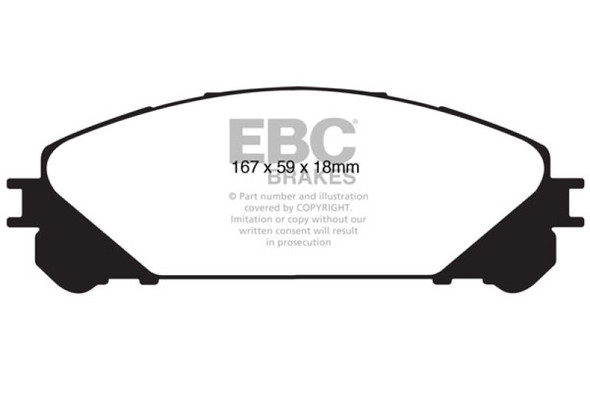 EBC S8 Brake Pad and Rotor Kit S8KF1094
