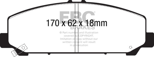 EBC S8 Brake Pad and Rotor Kit S8KF1086