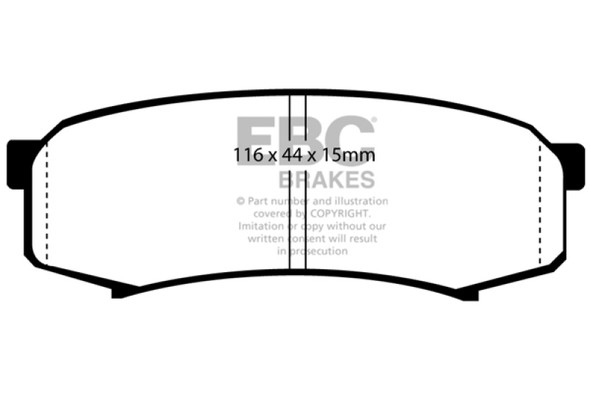 EBC S15 Brake Pad and Rotor Kit S15KR1079