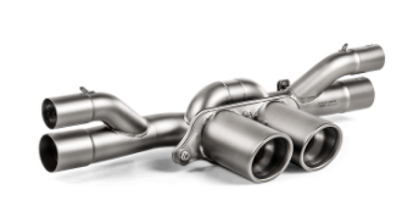 Akrapovic 2018 Porsche 911 GT3 RS (991.2) Slip-On Race Line (Titanium) w/Titanium Tips S-PO/TI/8-RS