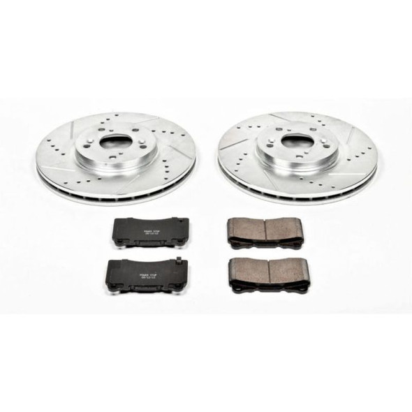 Power Stop 04-08 Acura TL Front & Rear Z23 Evolution Sport Brake Kit K2718