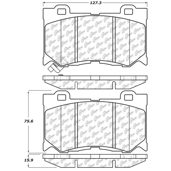 Street Axle Pack, Slotted, Front 937.42005